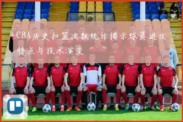 CBA历史扣篮次数统计揭示球员进攻特点与技术演变