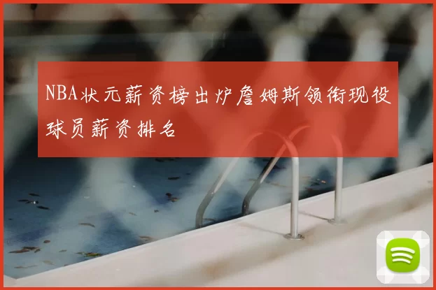 NBA状元薪资榜出炉詹姆斯领衔现役球员薪资排名