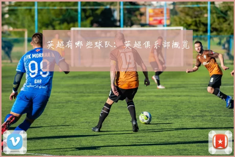 英超有哪些球队：英超俱乐部概览
