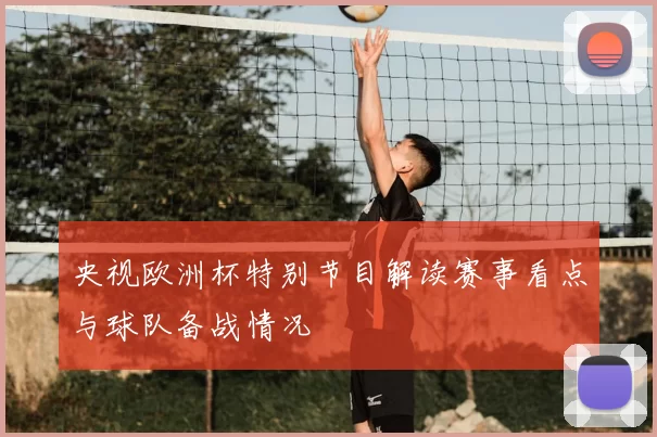 央视欧洲杯特别节目解读赛事看点与球队备战情况